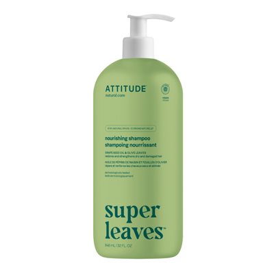 Attitude Super Leaves Shampoing - Nourrissant Et Fortifiant 946ml Attitude Super Leaves Shampoing - Nourrissant Et Fortifiant 946ml