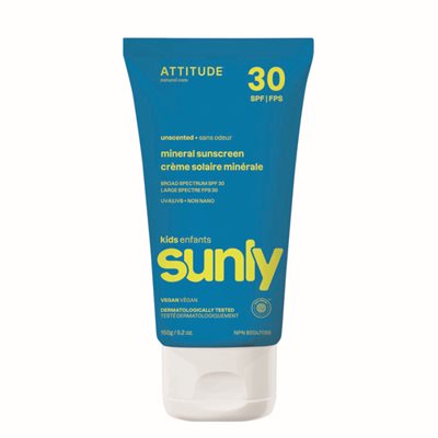 Attitude Tube Solaire Minerale Ss Fragrance Bebe & Enfants Spf30