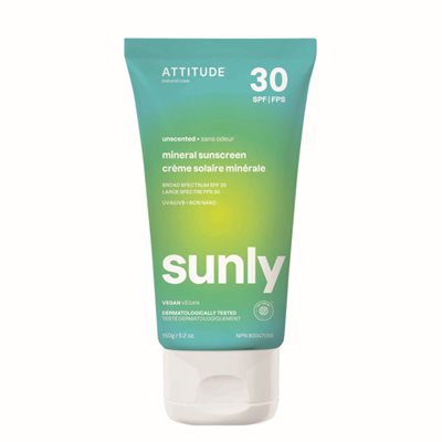 Attitude Creme Solaire Spf 30 Ss Fragrance 150G