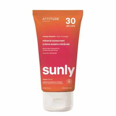 Attitude Spf 30 Orange Blossom Sunscreen – 150 G
