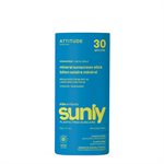 Attitude Sunly Unscented Mineral Sunscreen Stick SPF 30 for Kids 60g