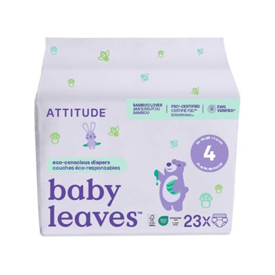 baby leaves - Diapers - Unscented Size 4- 23 Count