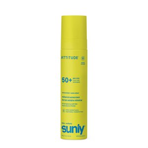 Attitude Écran Solaire Minéral Vaporisateur - Sans Odeur - 50 Fps- Enfants