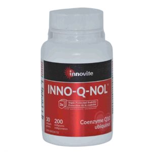 Innovite Health Inno-Q-Nol CoQ10 Ubiquinol 200 mg 30 Softgels 