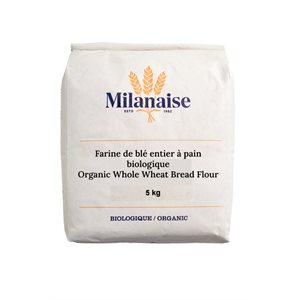 Milanaise Farine de blé entier biologique 5 kg