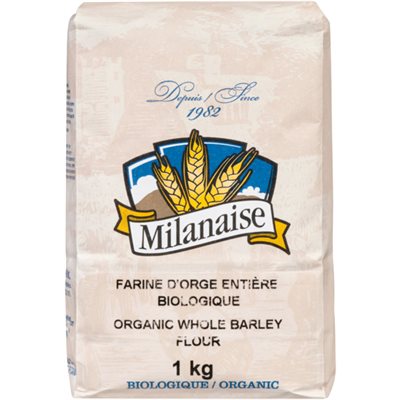 Milanaise Organic Whole Barley Flour 1 kg 1 kg