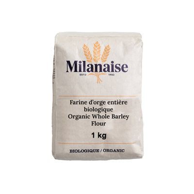 Milanaise Farine d'Orge Entiére Biologique 1 kg