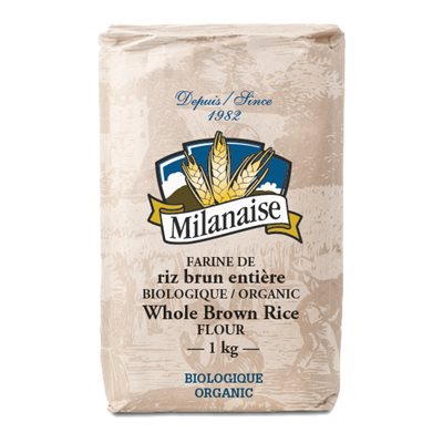 Milanaise Riz Brun Court Biologique 500 g