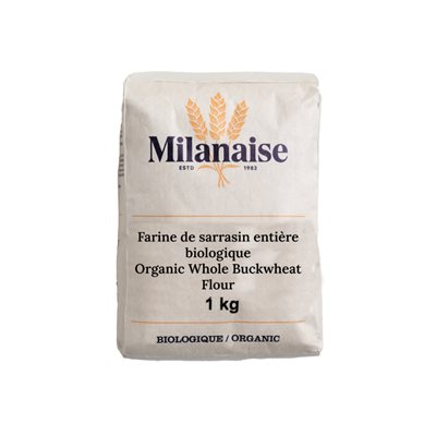 Milanaise Farine de sarrasin complète biologique 1 kg