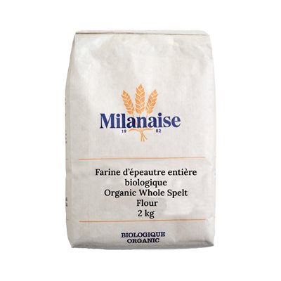 Milanaise Farine d'épeautre Entiére Biologique 2 kg