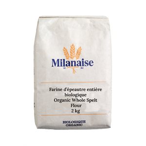 Milanaise Farine d'épeautre Entiére Biologique 2 kg