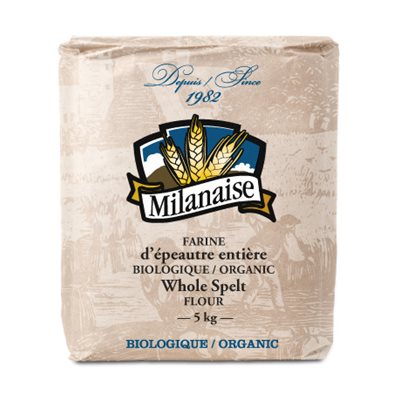 Milanaise Organic Spelt Flour 5kg