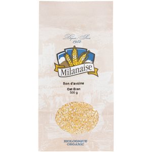 Milanaise Organic Oat Bran 500 g 500g