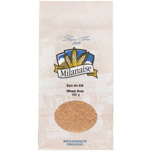 Milanaise Organic Wheat Bran 350 g 