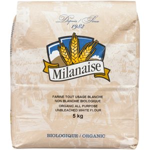 Milanaise Organic All Purpose Unbleached White Flour 5 kg 5 kg