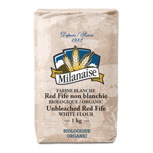 Milanaise Farine Blanche Red Fife Biologique 1 kg