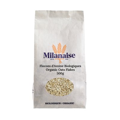 Milanaise Organic Oat Flakes 500 g