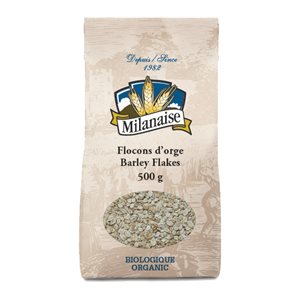 Milanaise Organic Barley Flakes 500 g 