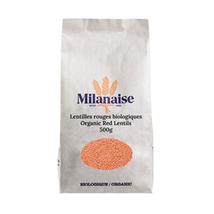 Milanaise Lentilles Rouges Biologiques 500 g