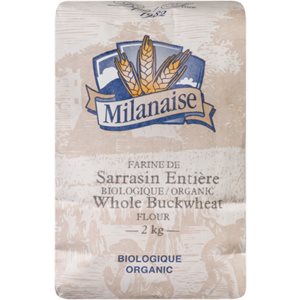 Milanaise Organic Whole Buckwheat Flour 2 kg 