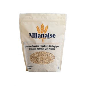 Milanaise Flocons d'Avoine Régulier Biologiques 1 kg