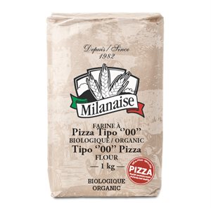 Milanaise Pizza Flour Tipo ""00"" Organic 1 kg 