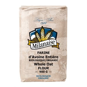 Milanaise Organic Whole Oat Flour 900 g 