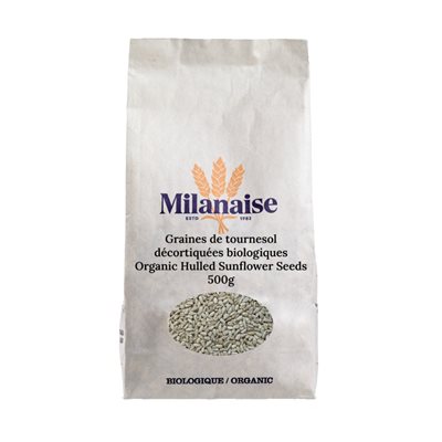 Milanaise Grains Tournesol Décortiqué Biologique 500 g