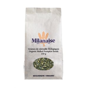 Milanaise Organic Pumpkin Seeds Hulled 250 g 