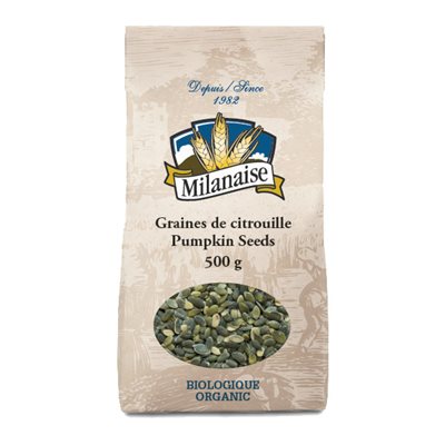 Milanaise Grains Citrouille Décortiqué Biologique 250 g