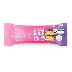 Eatlove Dark Chocolate Maple Almond Bar 55G