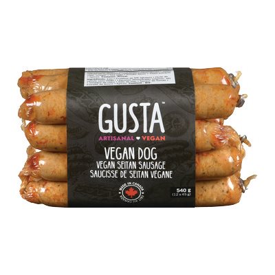 Gusta Saucisse de Seitan Vegan