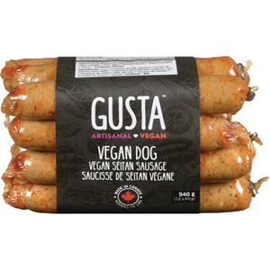 Gusta Saucisse de Seitan Vegan