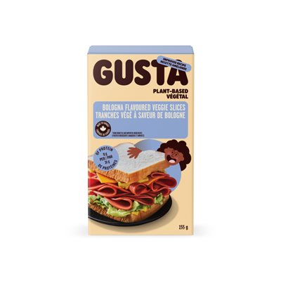 Gusta Tranches Déli Végé Saveur De Bologne 155g