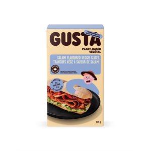 Gusta Tranches Déli Végé Saveur De Salami 155g