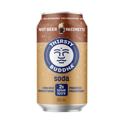 Thirsty Buddha Root Beer Soda 355ml