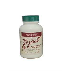 Bjast Natural Yeast Food Tablets 200UN