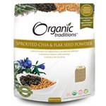 Organic Traditions  Graine De Chia / Lin Germé En Poudre