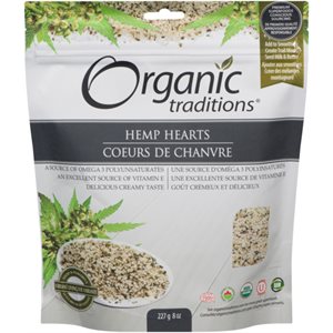 Organic Traditions Hemp hearts 227g