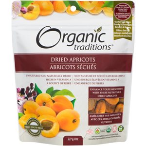 Organic Traditions Abricot Seché