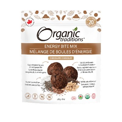Organic Traditions Boules D'Energie-Chocolat Organic Traditions Boules D'Energie-Chocolat
