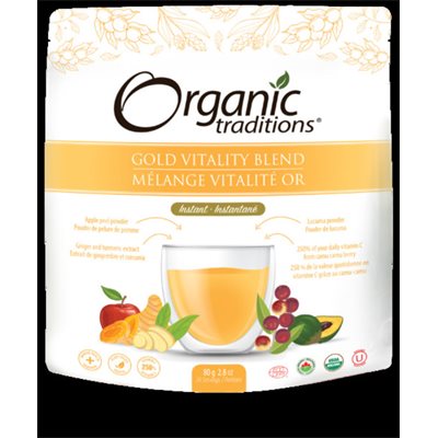 Organic Traditions Gold Vitality Blend 80g