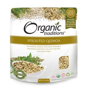 Organic Traditions Quinoa Germé (Blanc)