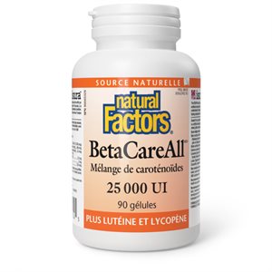 Natural Factors BetaCareAll 25,000 IU 90 Softgels