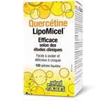 Natural Factors Quercétine LipoMicel 250 mg 120 gélules