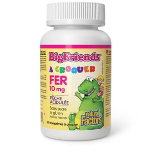 BIG FRIENDS FER 10MG CROQ 60 COMP 60UN