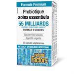 Natural Factors Probiotique Soins essentiels  55 milliards cultures probiotiques vivantes  30 capsules végétariennes