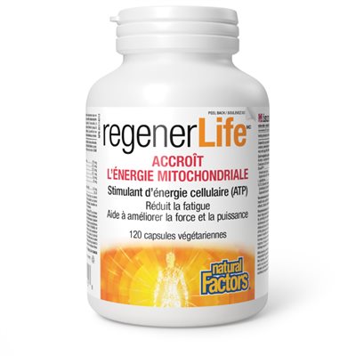 Natural Factors RegenerLife™ 120 Vegetarian Capsules