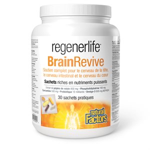 Natural Factors BrainRevive 30 Packets