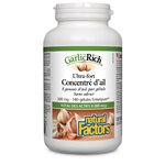 Natural Factors Garlicrich Ultra-Fort Concentré D’Ail  500 Mg  180 Gélules Enteripure
